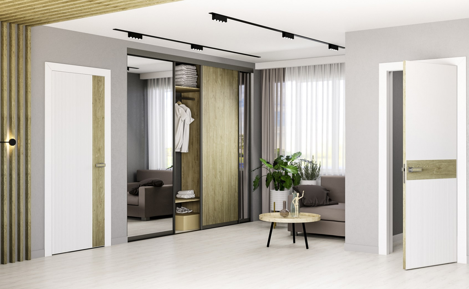 Новые трендовые двери WOOD